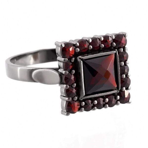 annabelle-demo3 Rings Square Ruby Ring